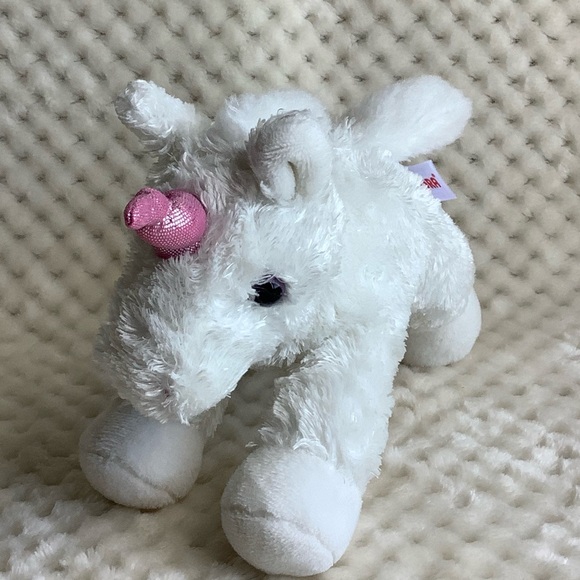 Aurora World Plush White Unicorn with Pink Horn Stuffed Animal Toy 🦄 - Picture 3 of 14